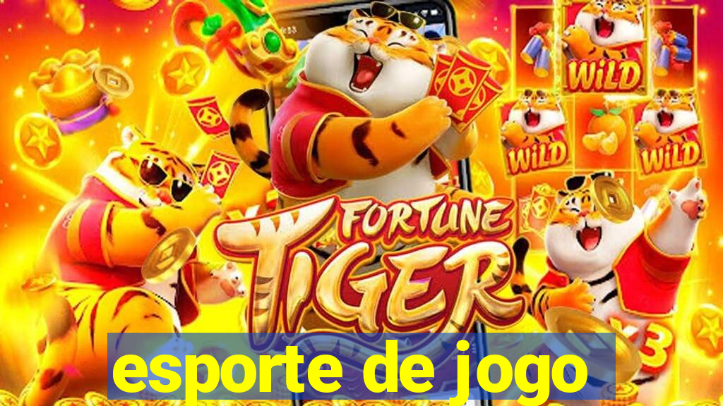 esporte de jogo