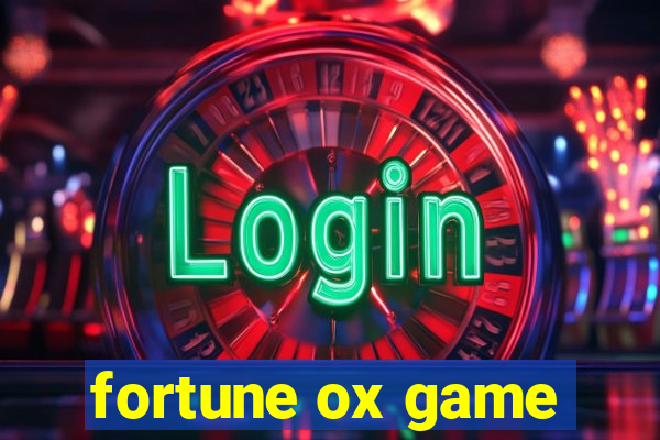 fortune ox game