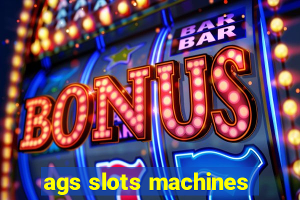 ags slots machines