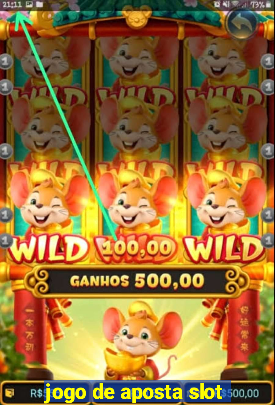 jogo de aposta slot