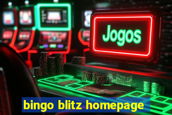 bingo blitz homepage