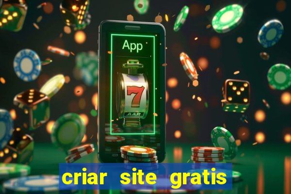 criar site gratis de jogos