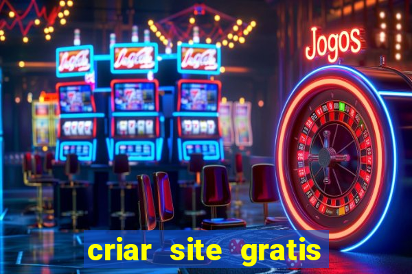 criar site gratis de jogos