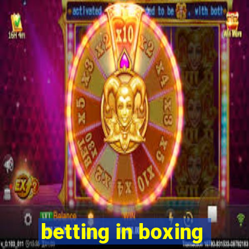 betting in boxing