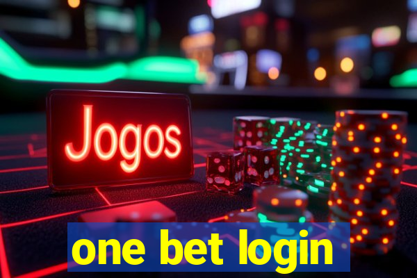 one bet login