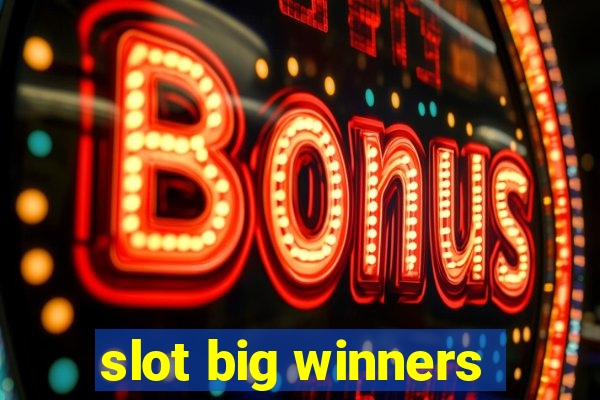 slot big winners