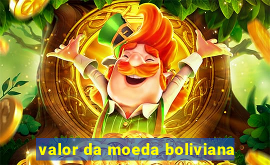 valor da moeda boliviana