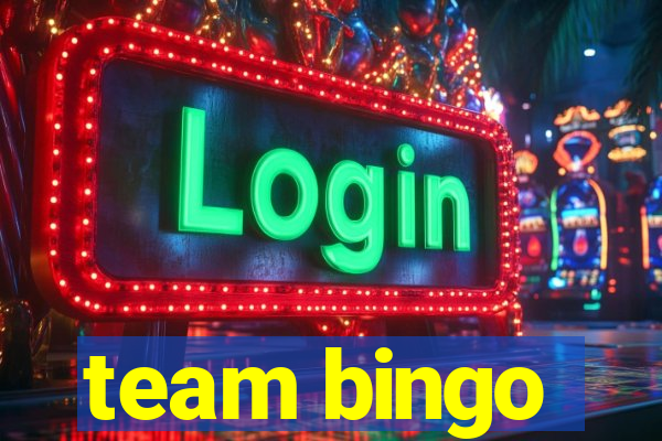 team bingo