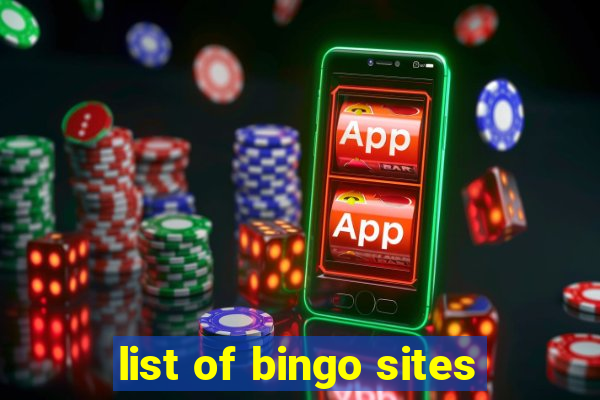 list of bingo sites