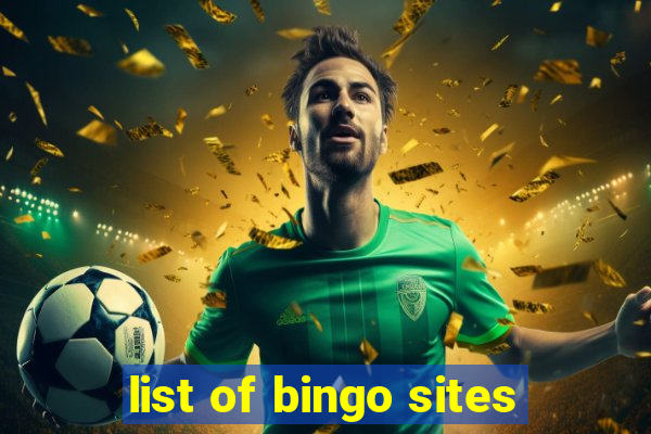 list of bingo sites