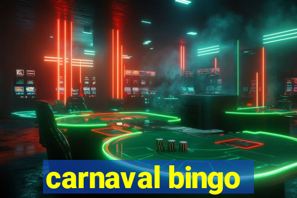 carnaval bingo