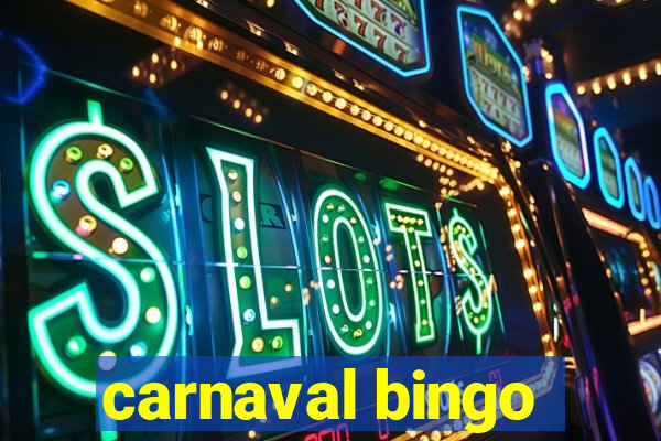 carnaval bingo