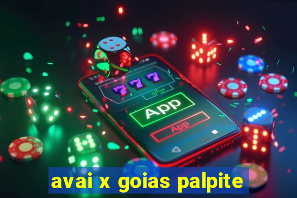 avai x goias palpite