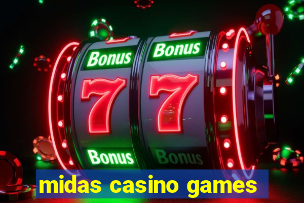 midas casino games