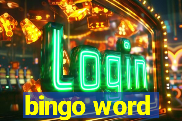 bingo word