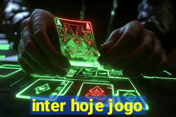 inter hoje jogo