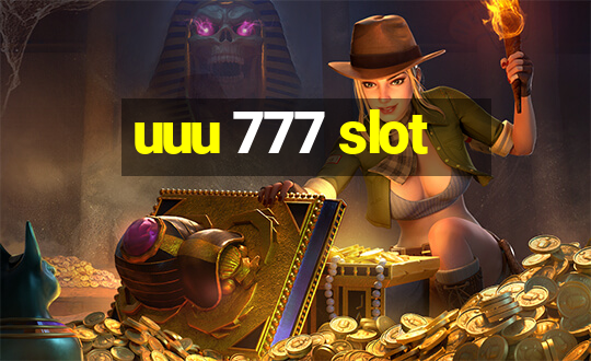 uuu 777 slot