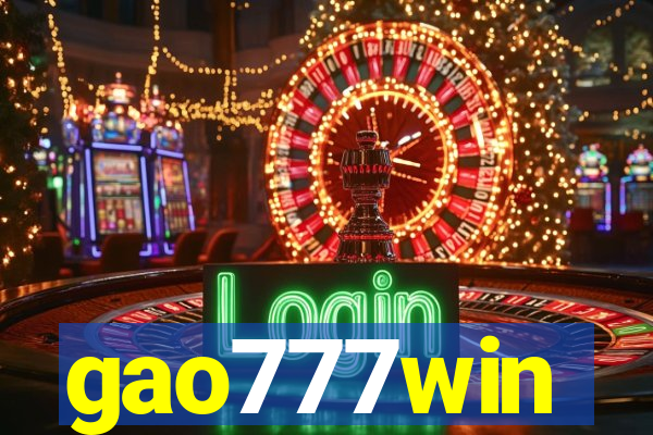 gao777win