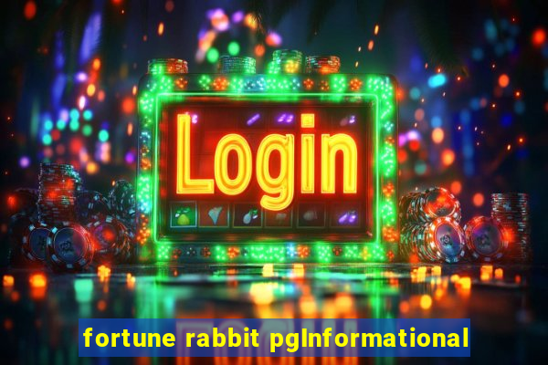 fortune rabbit pgInformational