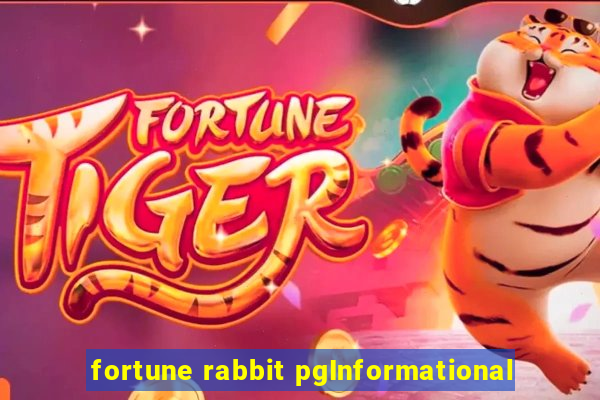 fortune rabbit pgInformational