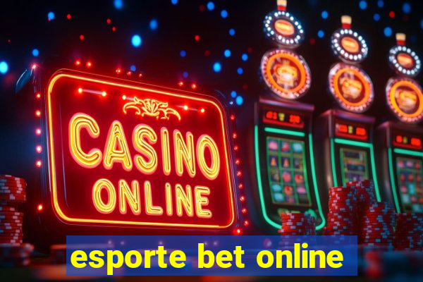 esporte bet online