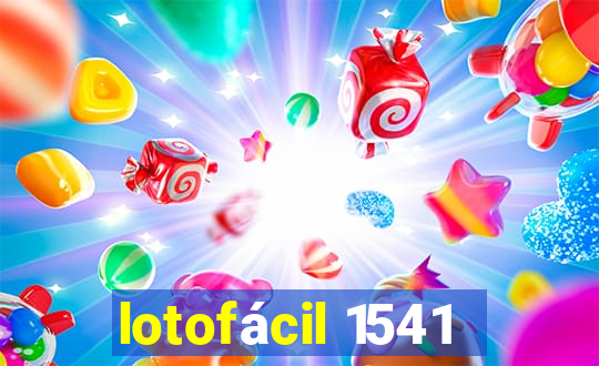 lotofácil 1541