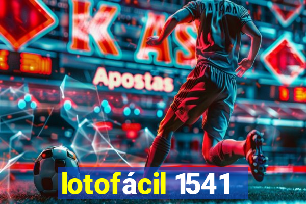 lotofácil 1541