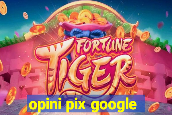 opini pix google