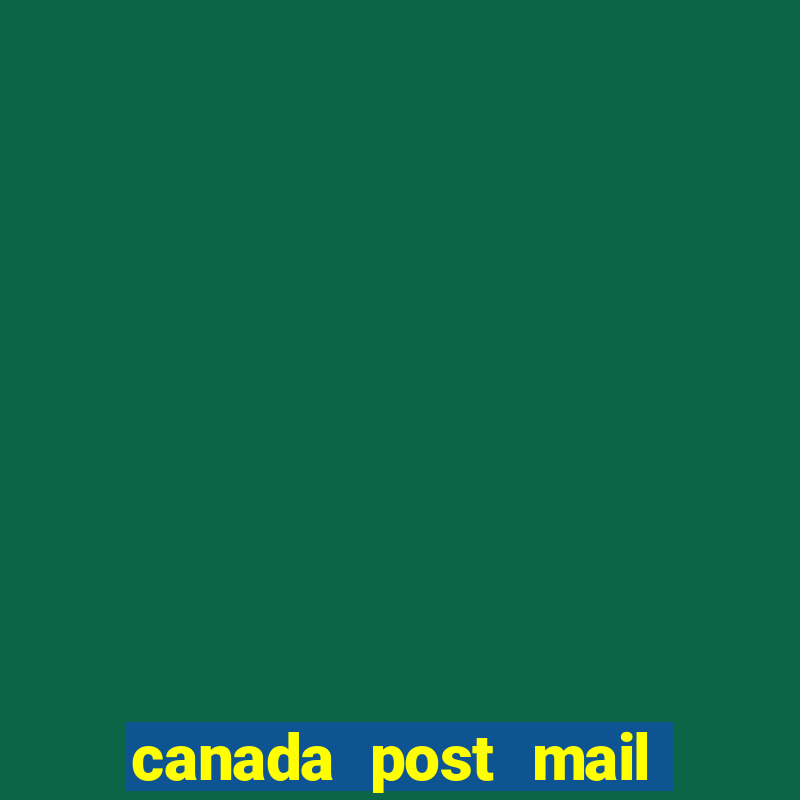 canada post mail slot size