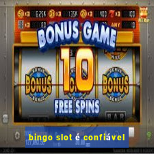 bingo slot é confiável