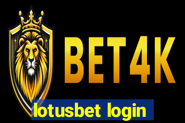 lotusbet login