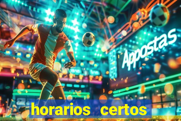 horarios certos para jogar fortune tiger