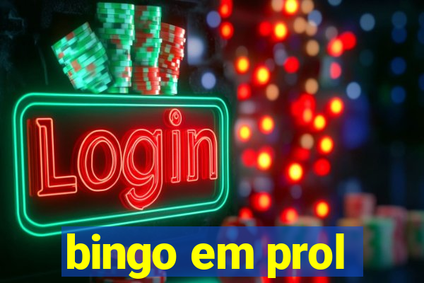 bingo em prol