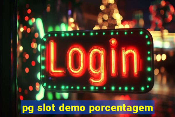 pg slot demo porcentagem