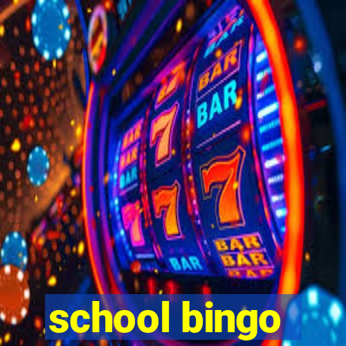 school bingo