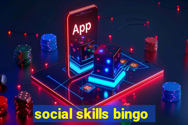 social skills bingo