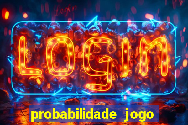 probabilidade jogo de futebol