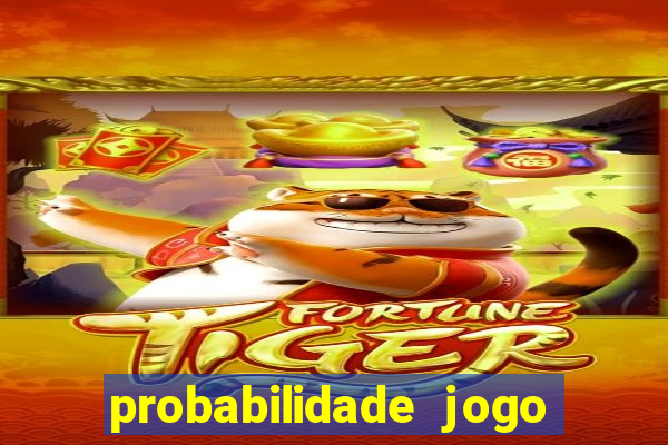 probabilidade jogo de futebol