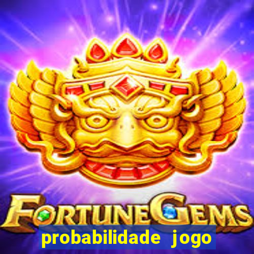 probabilidade jogo de futebol