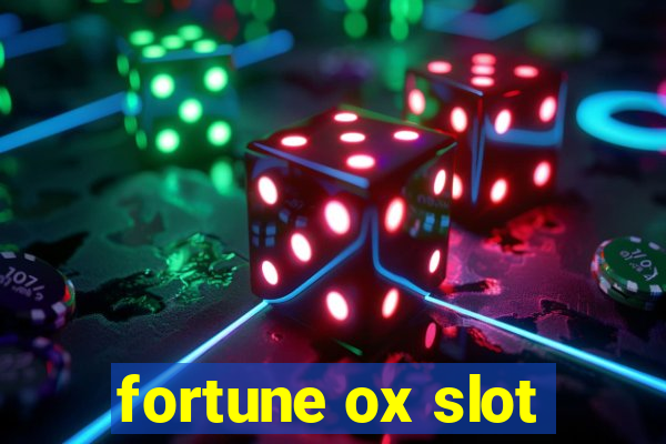 fortune ox slot