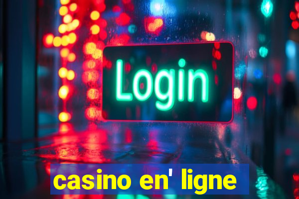 casino en' ligne