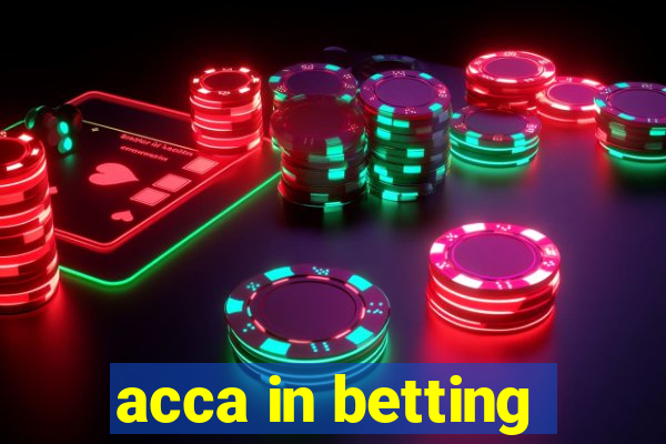 acca in betting