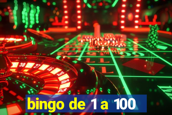 bingo de 1 a 100