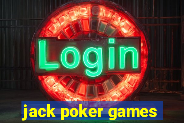 jack poker games