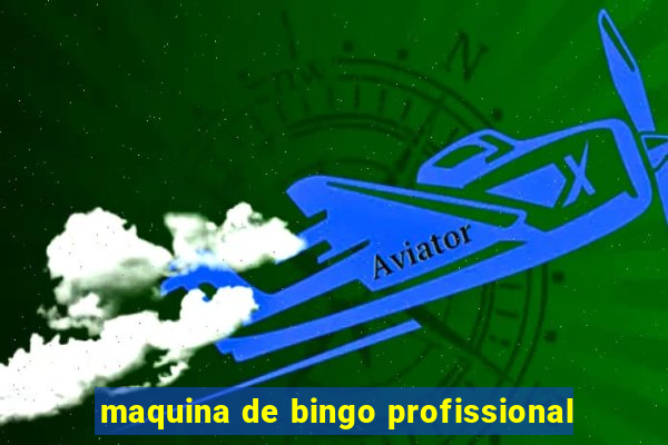 maquina de bingo profissional