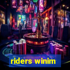 riders winim