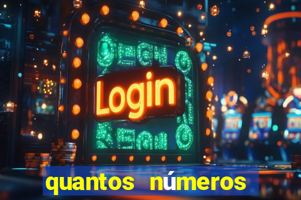 quantos números tem uma cartela de bingo