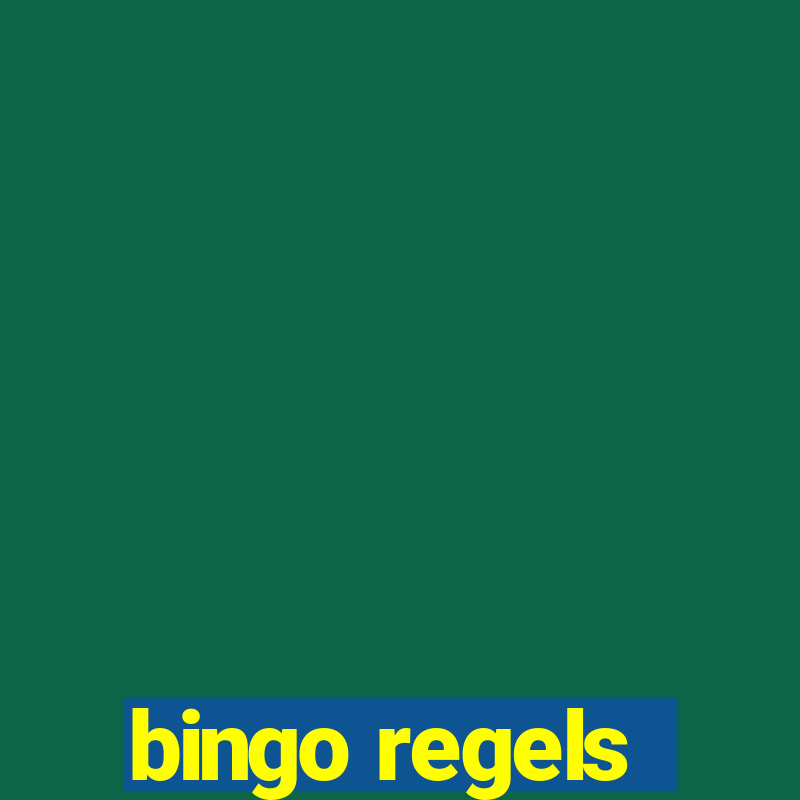 bingo regels