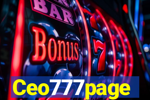 Ceo777page