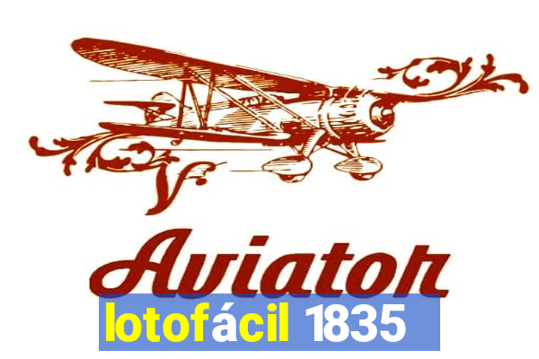 lotofácil 1835